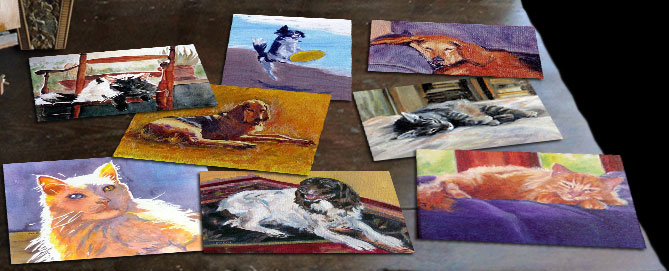 Pet Portrait Thumbnails